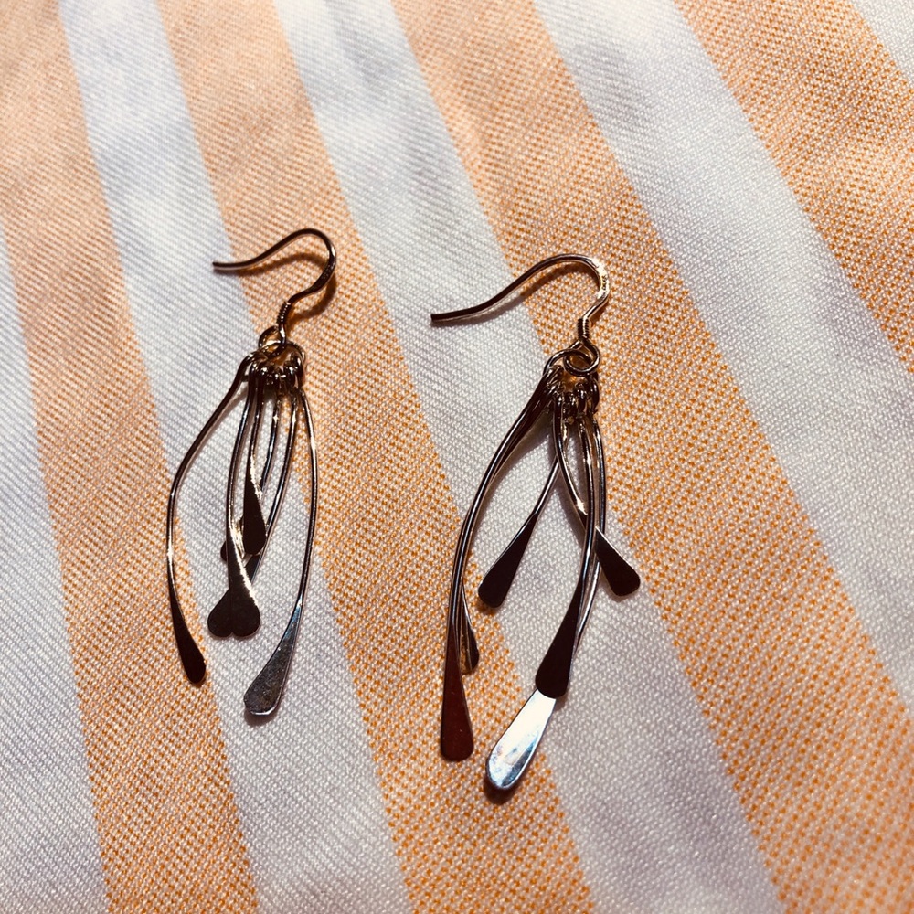 S990 silver earrings